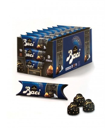 BACI PERUGINA TUBO FONDENTISSIMO 70% DA 3pz. CONF. 21 PZ
