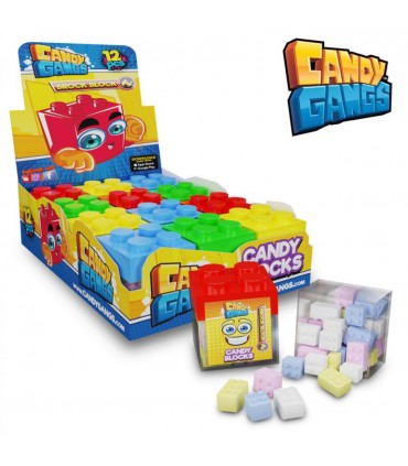 EXPO candy gangs brock block CON CARAMELLE DA 40G. conf. da 12 pz