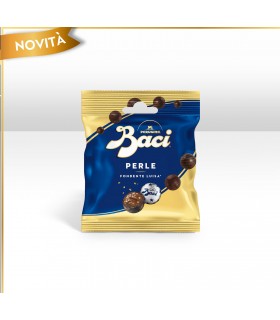 BACI PERUGINA PERLE FONDENTI CON RIPIENO ALLE NOCCIOLE CONF.24 BUSTINE DA 35GR