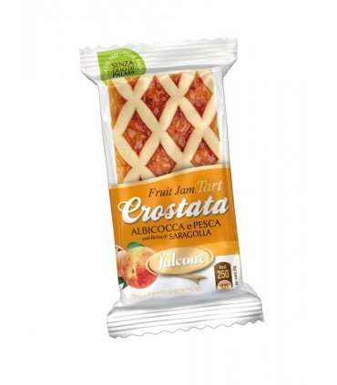 TRANCIO DI CROSTATA ALBICOCCA DA 60 G FALCONE DOLCIARIA EXPO DA 33 PZ.