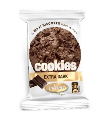 MAXI COOKIES EXTRA DARK 50 G FALCONE DOLCIARIA EXPO DA 24 PZ.