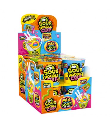 CARAMELLA GOMMOSE E LIQUIDE NOODLE CUP CONF DA 12 PZ DA 65G